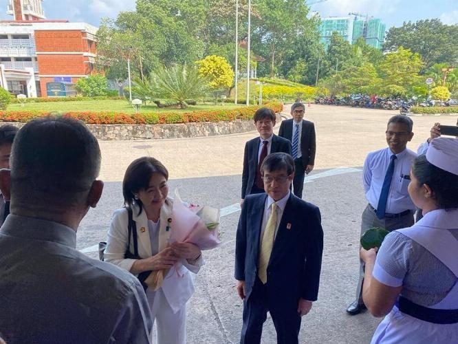 The visit of Hon. IKUINA Akiko-1